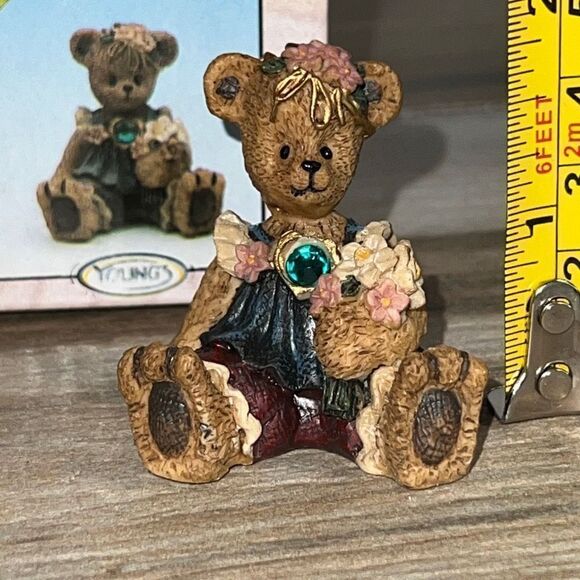 Vintage Berry Hill Bears May Birthstone Young #31404 NIB Giftables Mothers Gift - Picture 6 of 6